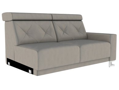Dīvāna elements ar labo balstu un gulēšanas funkciju