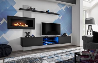 Секция с биокамином