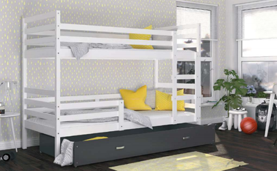 Двухэтажная кровать без матрасов